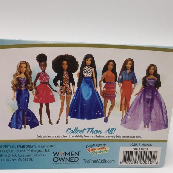 Fresh Dolls Lynette African American Black Fashion Doll Posable New in Package - Picture 7 of 9